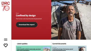 Danish Refugee Council screenshot