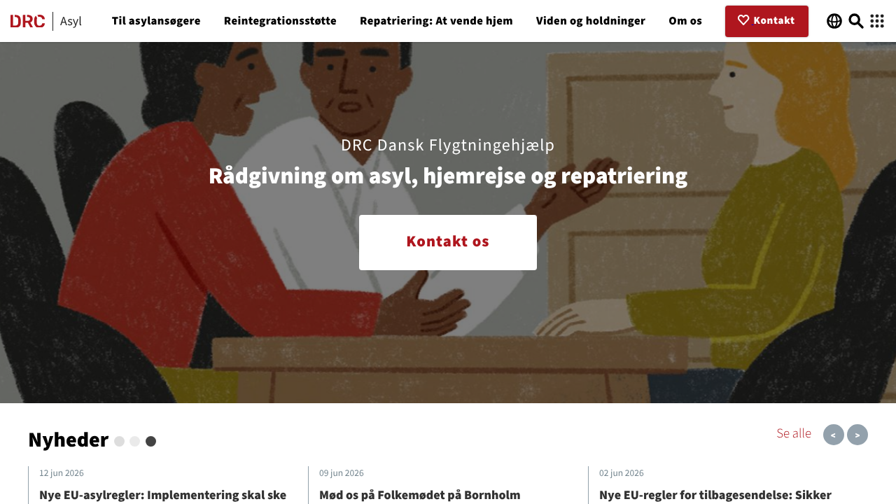 Asylum counseling screenshot