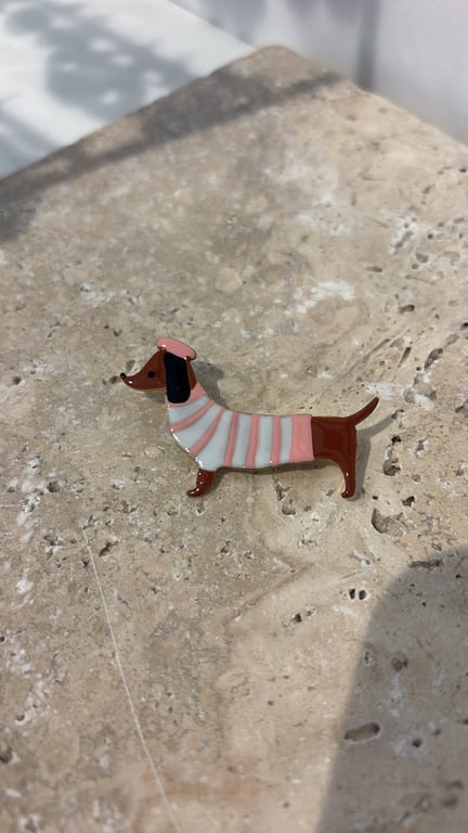 Broches teckel fantaisie - Petits accessoires | Sodress - Vue alternative