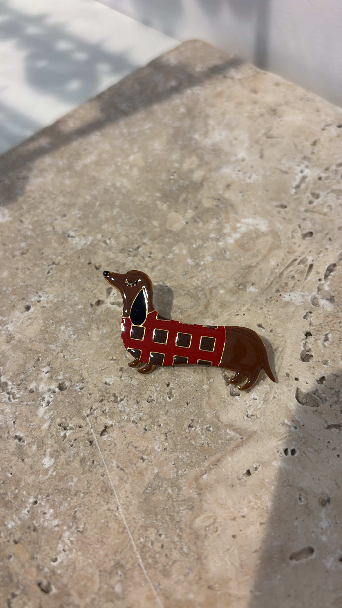 Broches teckel fantaisie — vue 4