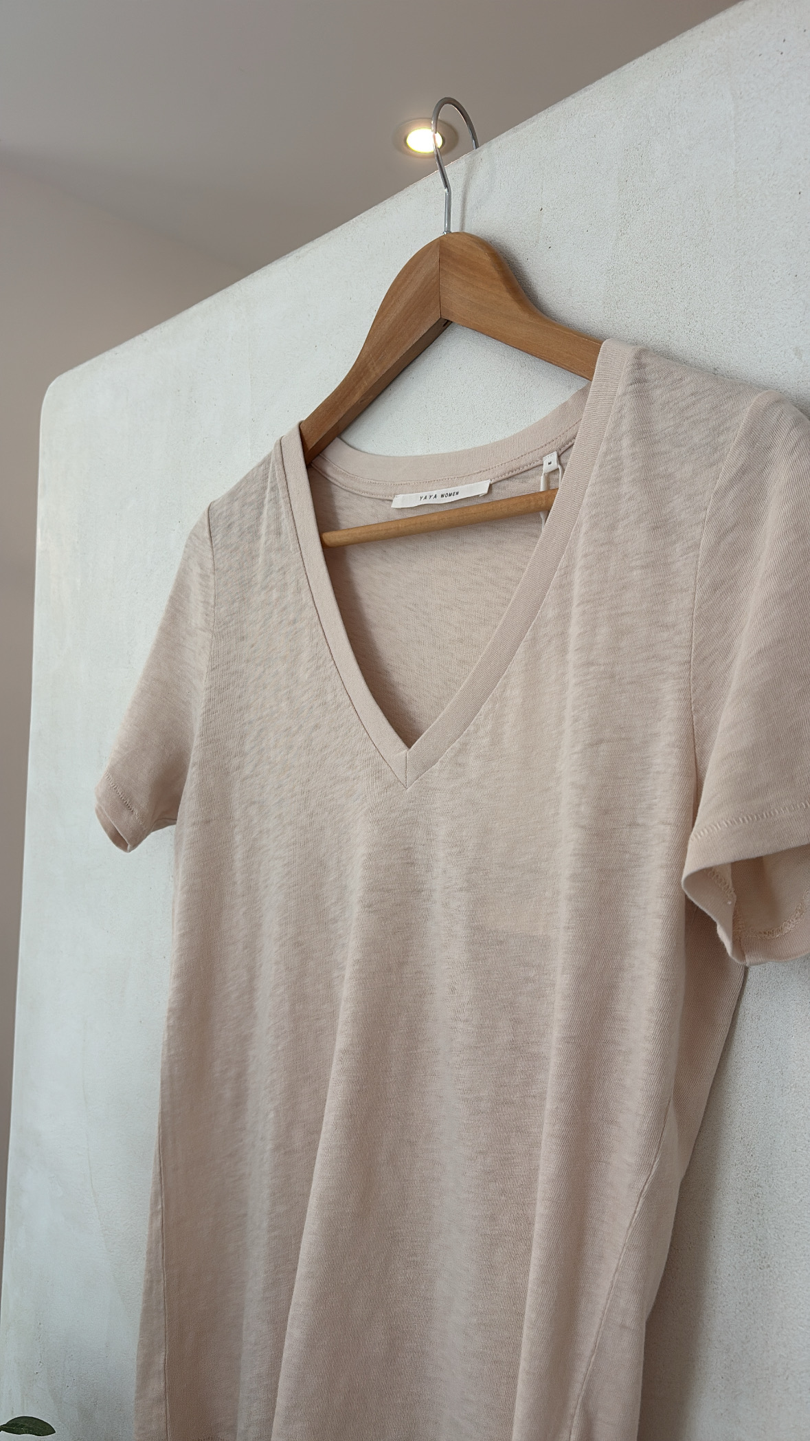 T-shirts col V en coton légers — vue 2