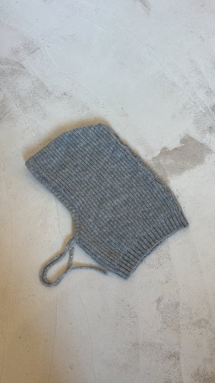 Cagoule côtelée à enfiler cordon de serrage — vue alternative