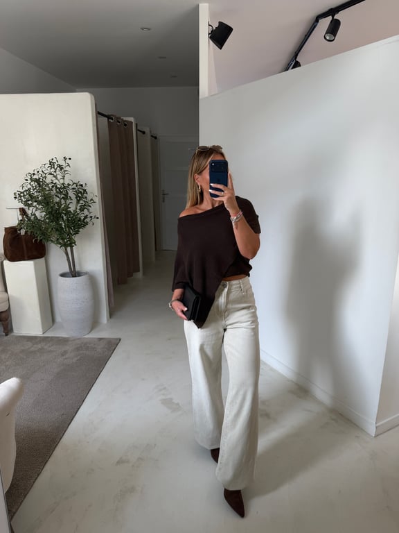 Top cape marron