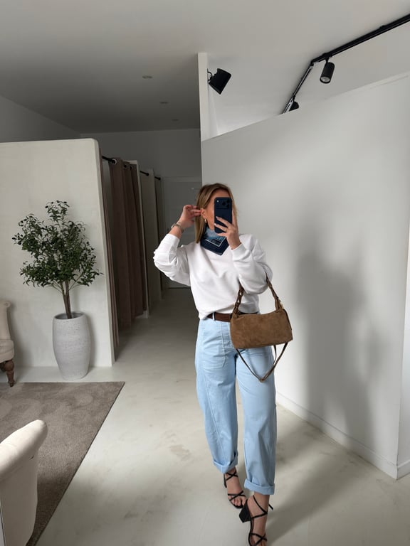 Pull court blanc - Pulls, gilets & sweats | Sodress