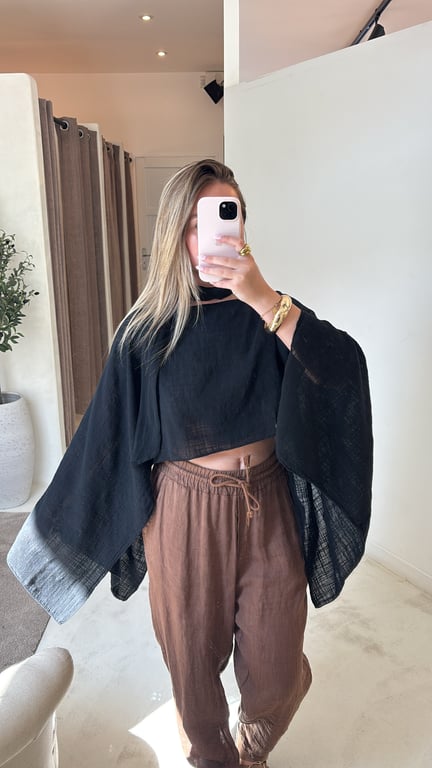 Top court style lin noir