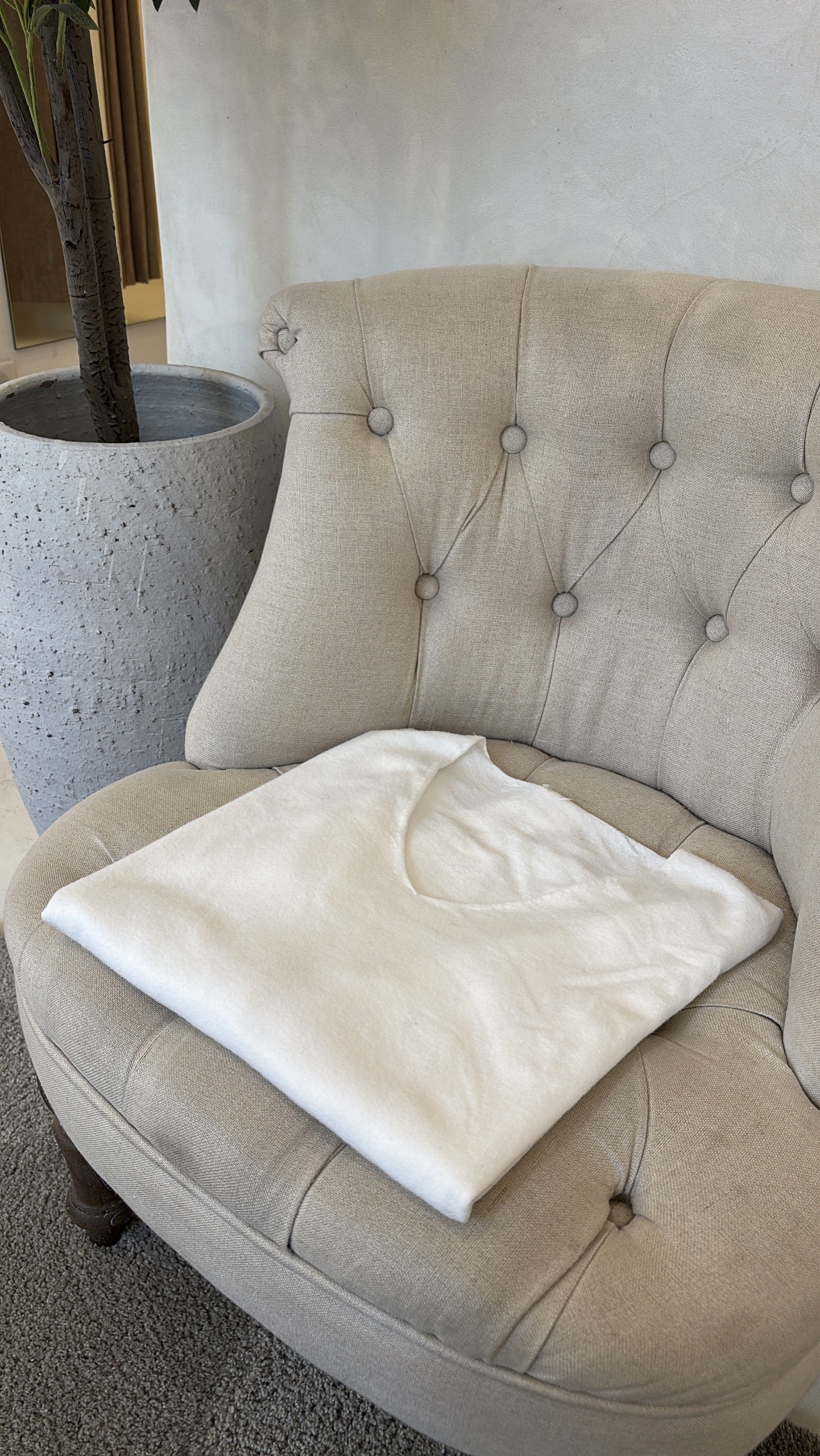 Pulls col V toucher cachemire — vue 5