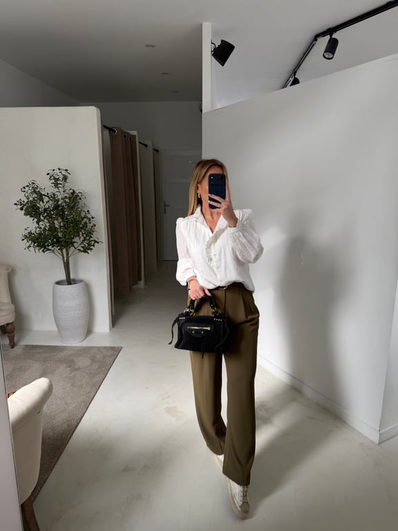 Chemisier col montant - Blouses & Chemisiers | Sodress