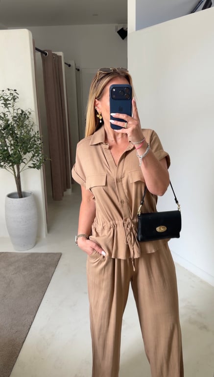 Combinaison pantalon beige — vue alternative