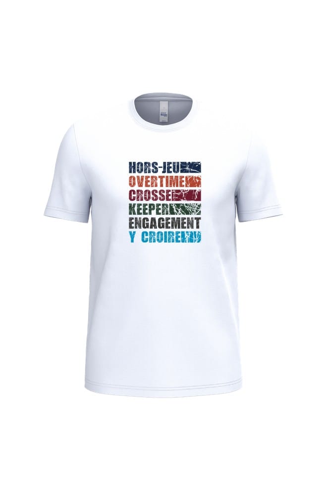 Acrostiche - T-shirt unisexe, vue 2