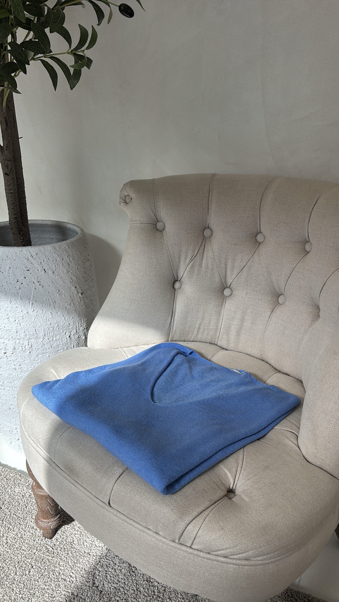 Pulls col V toucher cachemire — vue 7