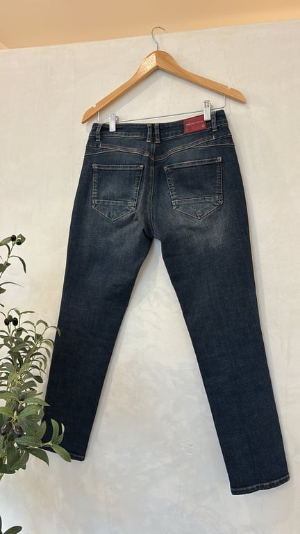 Jean slim bleu ancien — vue alternative