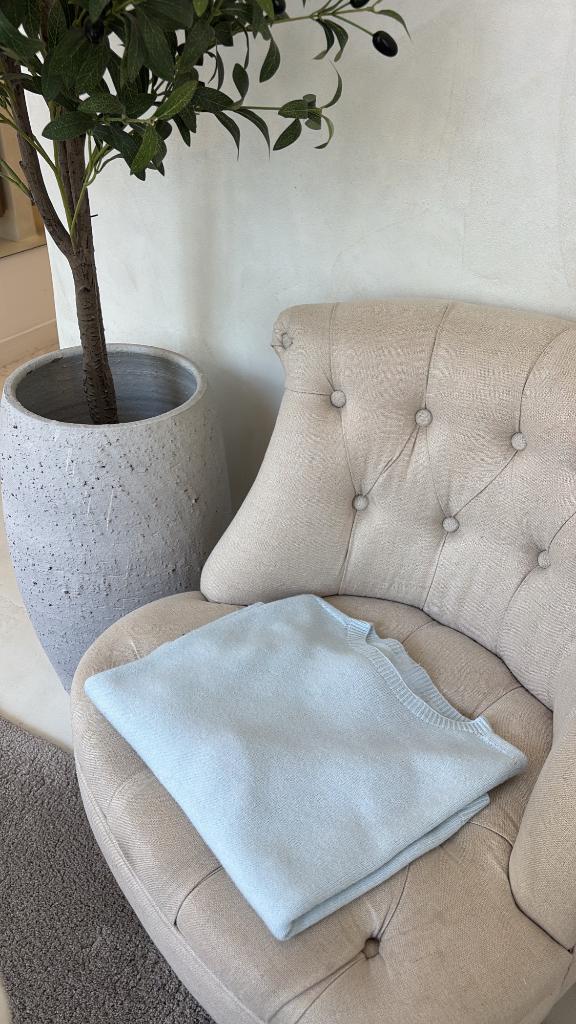 Pulls col rond toucher cachemire ( plusieurs coloris) — vue 21
