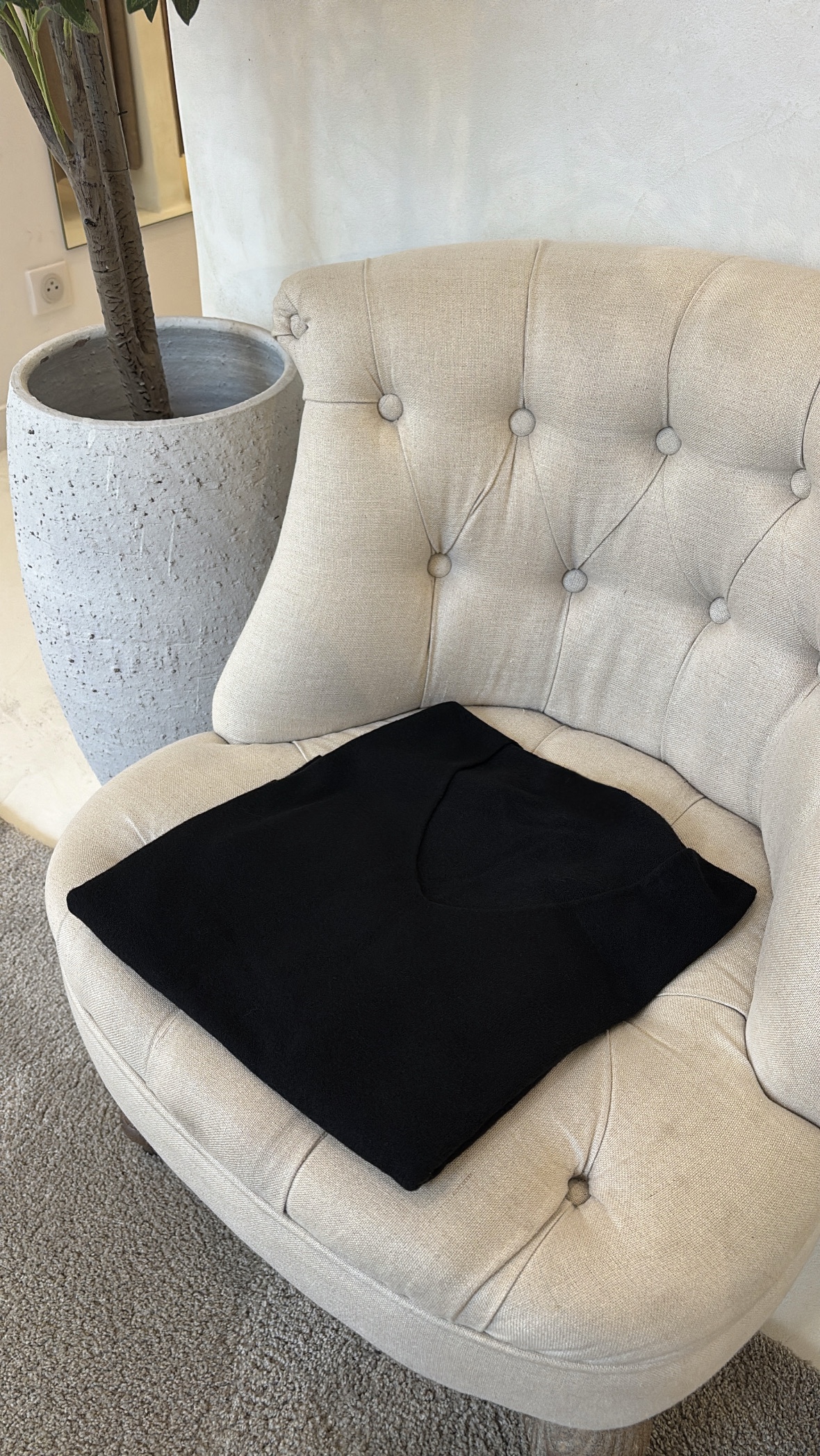 Pulls col V toucher cachemire — vue 11
