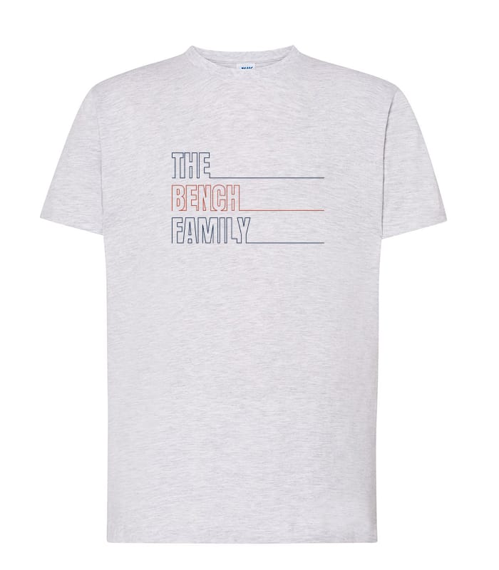 T-shirt line art TBF, vue 2