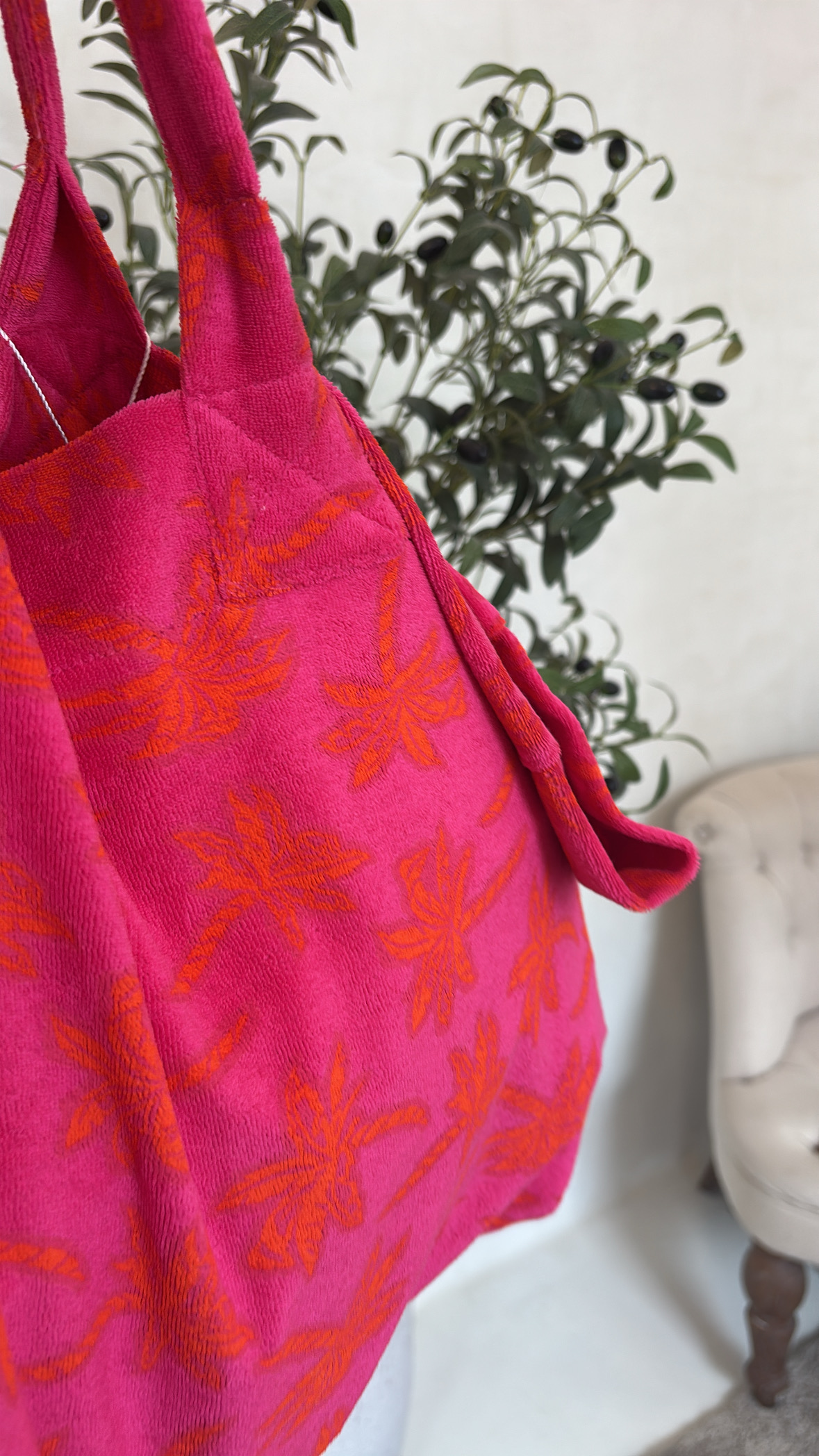 Sac en éponge rose — vue 2