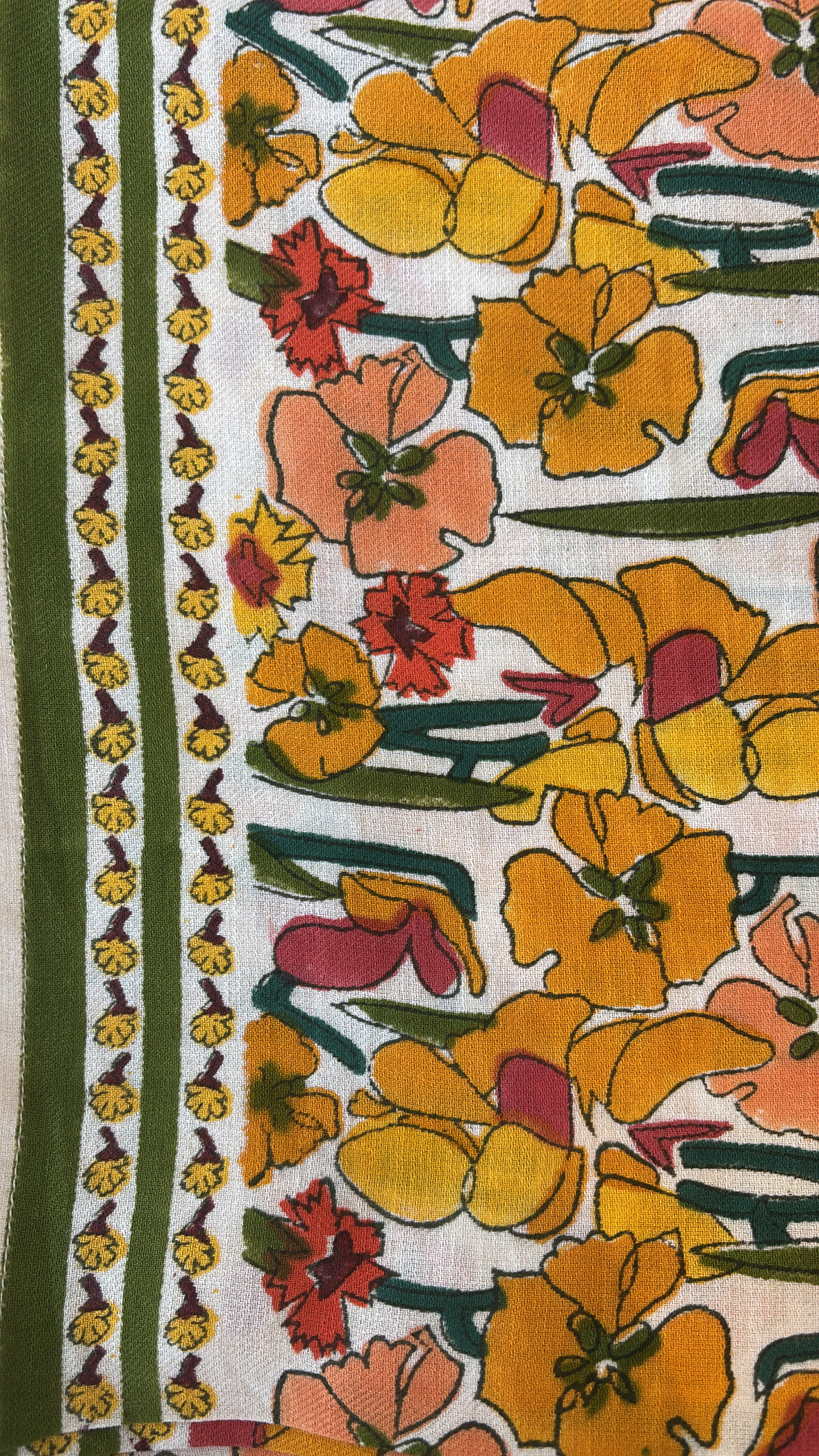 Grand foulards à motifs Maison Augustin — vue 9