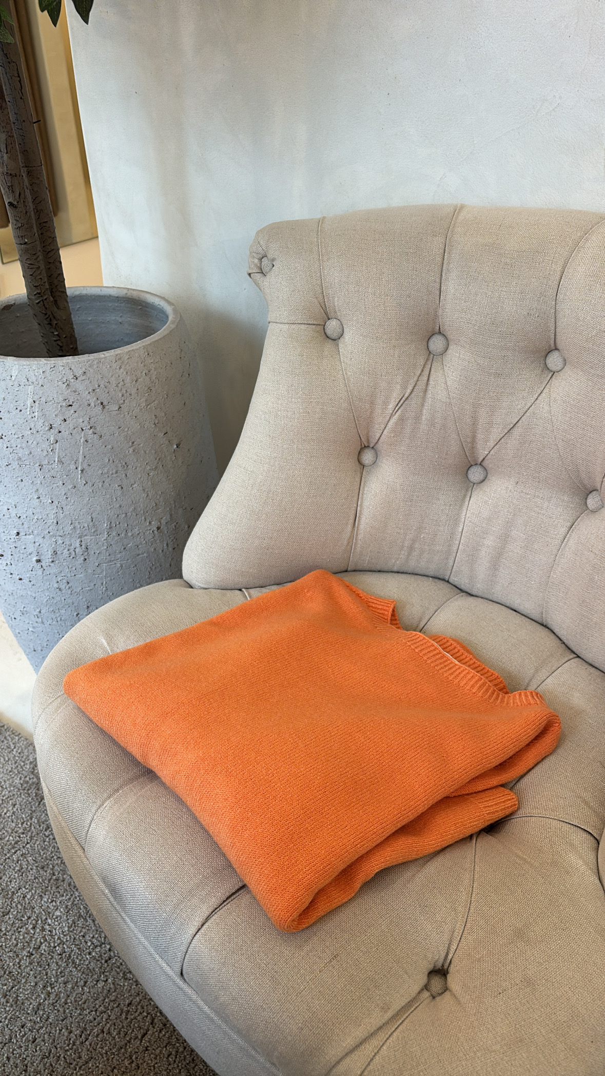 Pulls col rond toucher cachemire ( plusieurs coloris) — vue 11