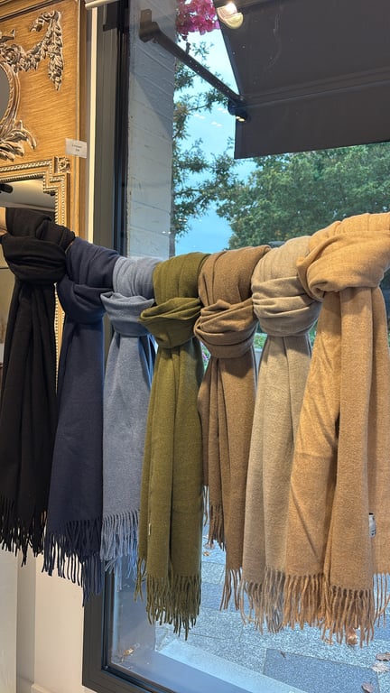 Écharpes en cachemire ( plusieurs coloris)