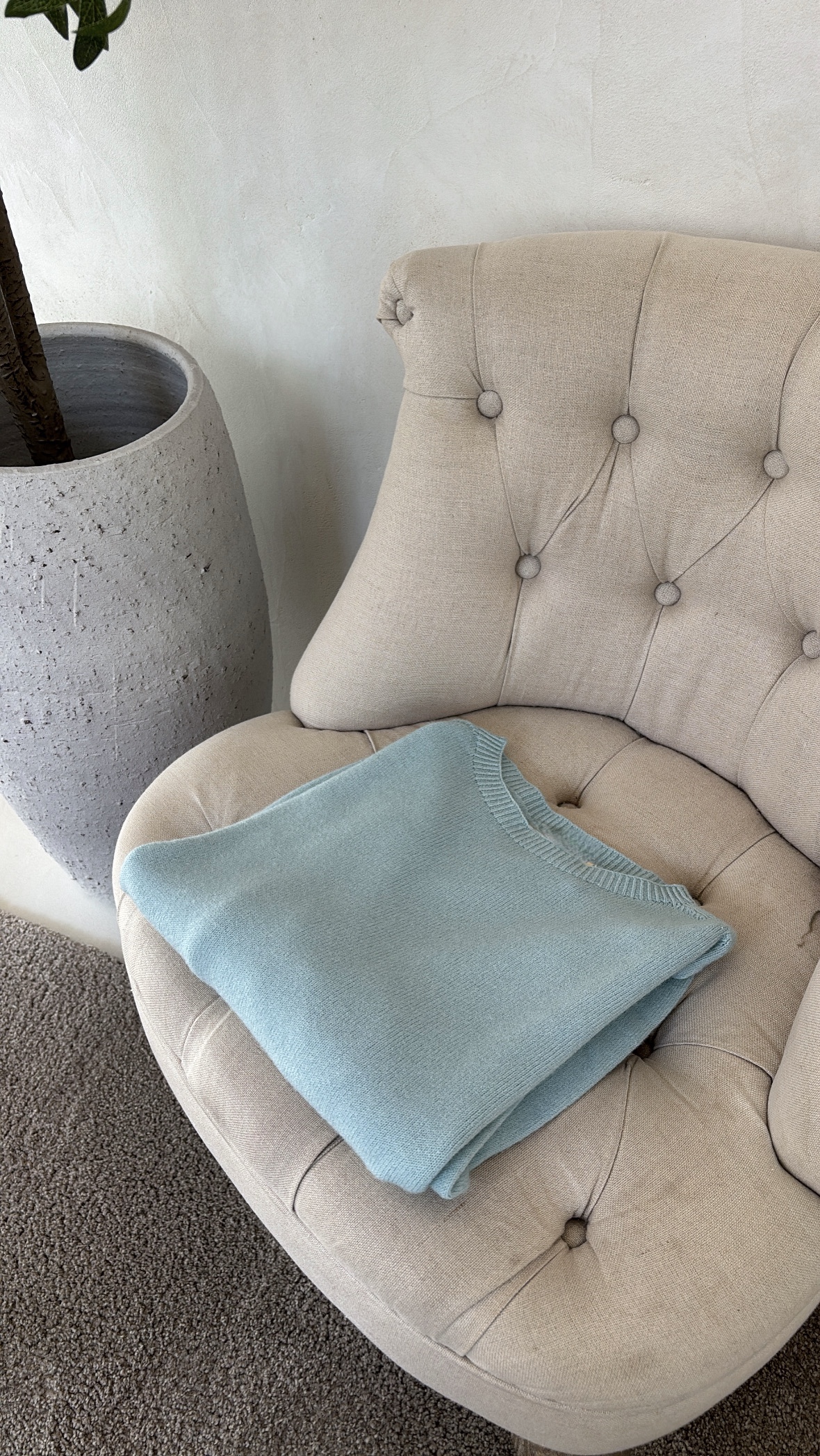 Pulls col rond toucher cachemire ( plusieurs coloris) — vue 15