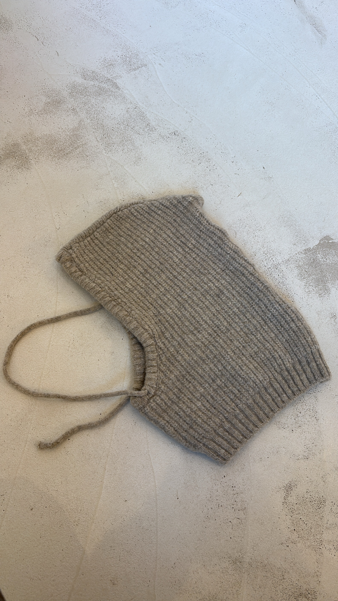 Cagoule côtelée à enfiler cordon de serrage — vue 6