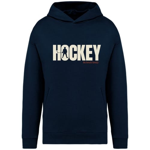 Hockey joueur - Sweat à capuche oversize