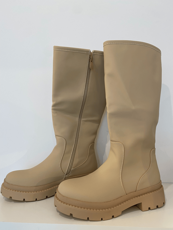 Bottes beige