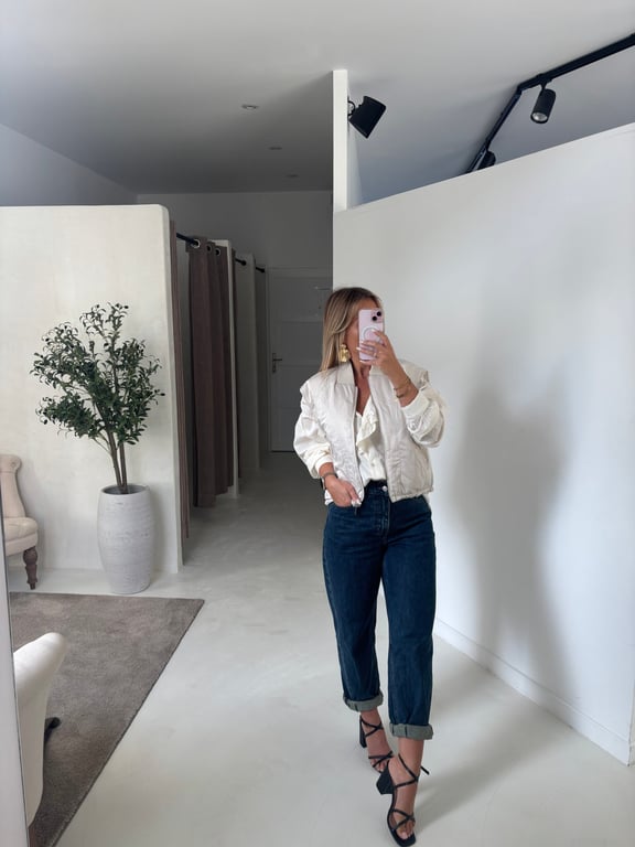 Doudoune matelassée réversible avec fermeture éclair - Outlet | Sodress