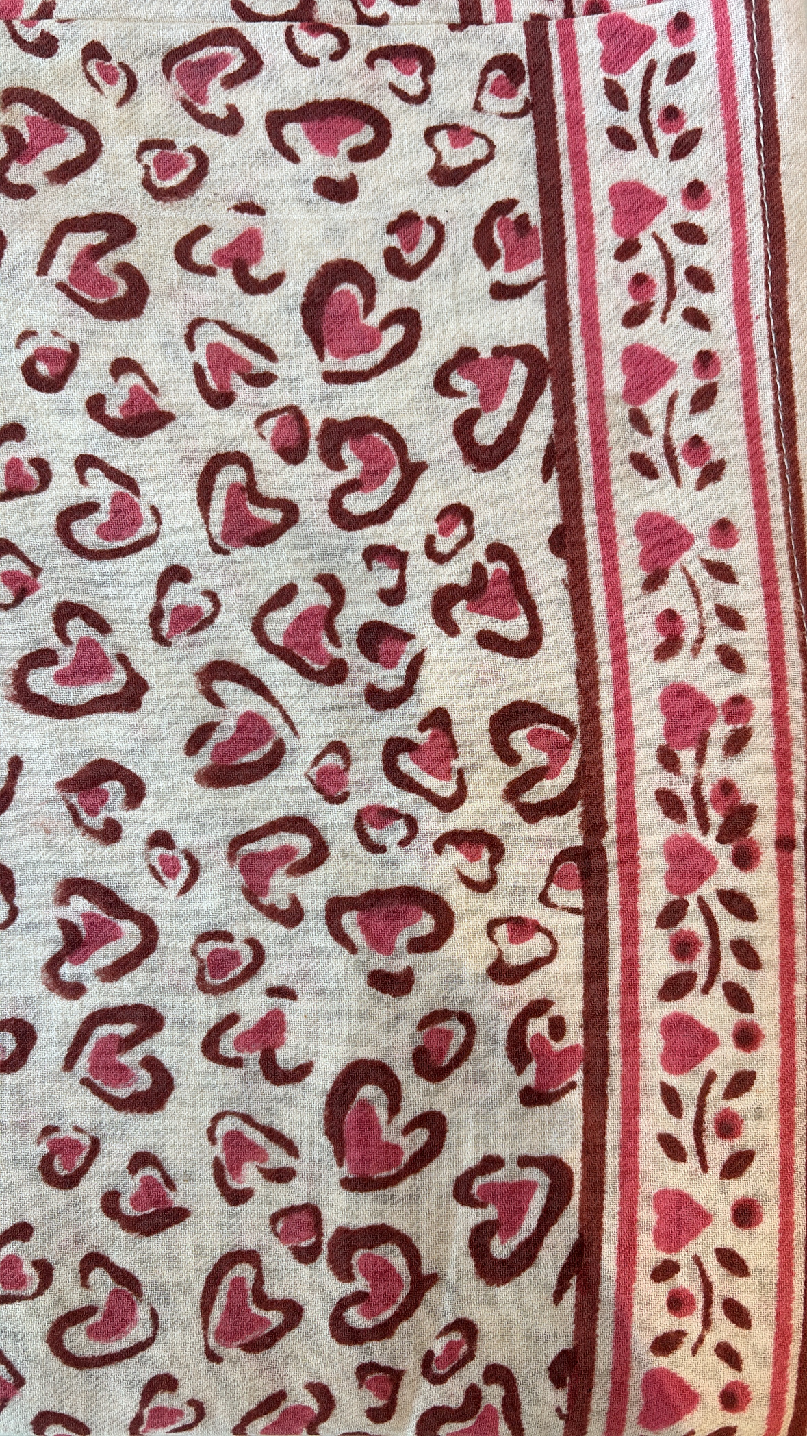 Grand foulards à motifs Maison Augustin — vue 10