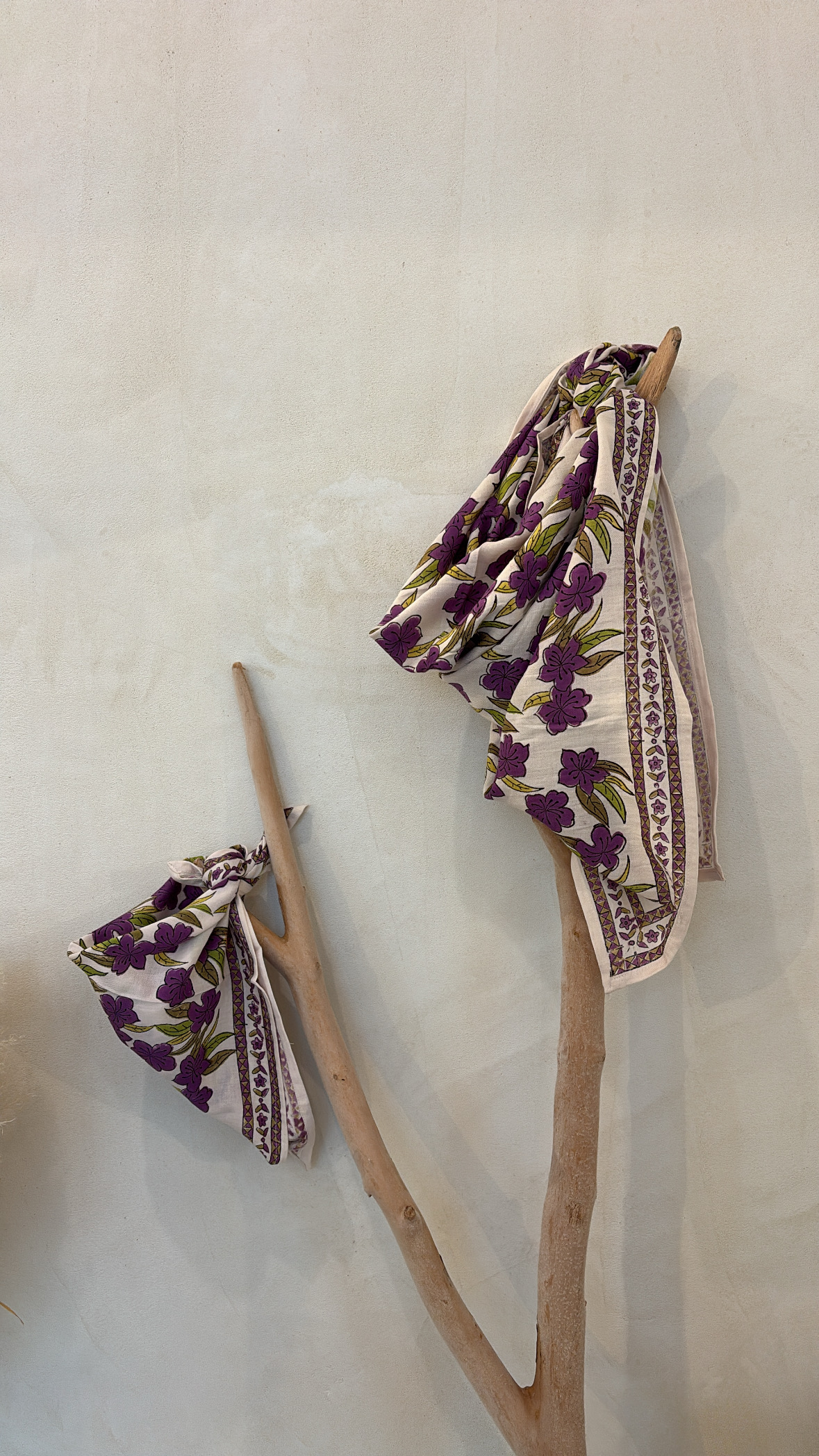 Grand foulard à motifs So Family — vue 6