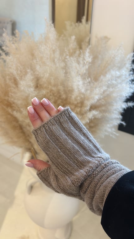 Mitaines laine et cachemire — vue alternative