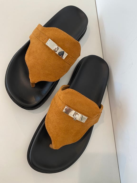Tongs à détail métallique — vue alternative