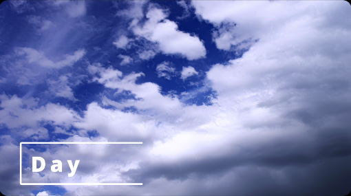 Over 300 timelapses of the daytime hours