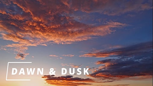 Nearly 200 sunsets and sunrises