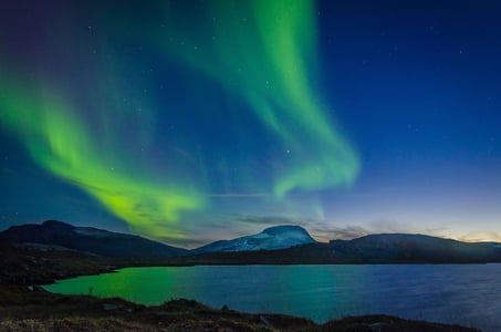 Aurora Borealis lockar i Norden
