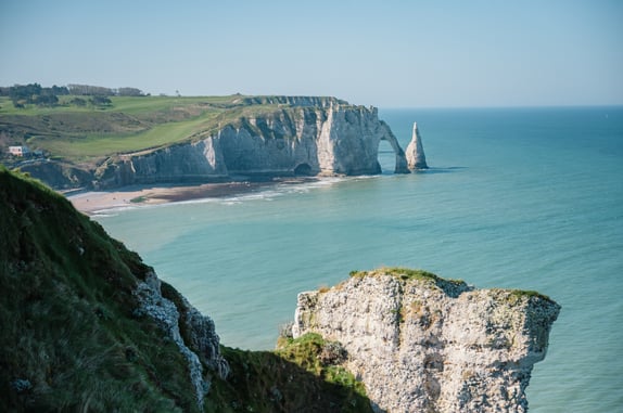 Cliffs and Waters of Etretat