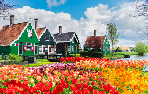 old town of Zaanse Schans, Netherlands