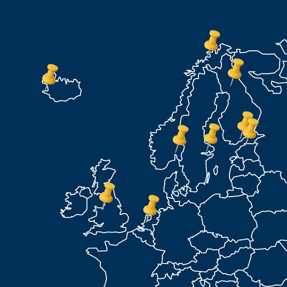 Touring Cars Rental Locations Map