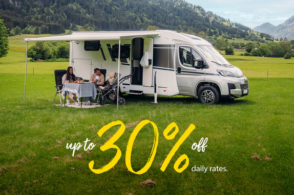 Summer Sale is ON: Up to 30 % Off daily rates!