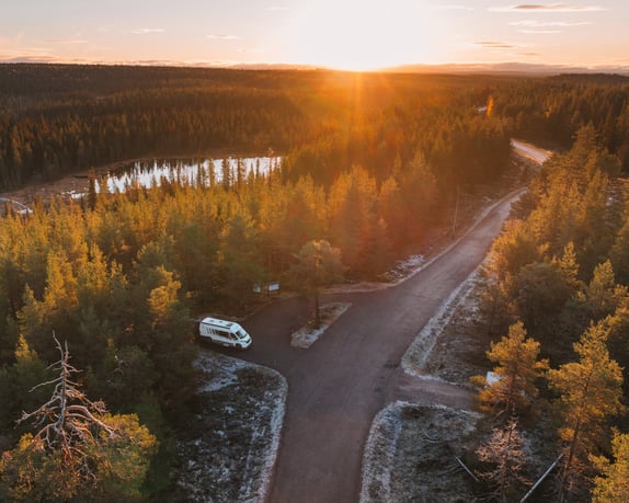 Lapland Northern Lights and Ruska: The Ultimate Autumn Motorhome Guide