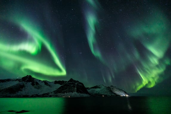 northern lights Lapland