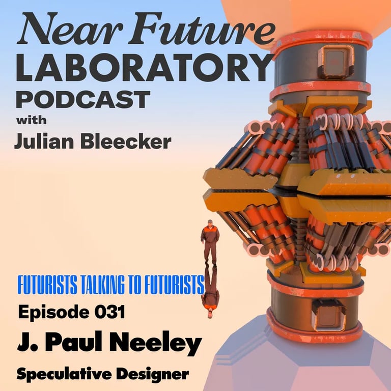 Near Future Laboratory Podcast Season {podcast.data.season} Episode {podcast.data.episode} titled {frontmatter.title}