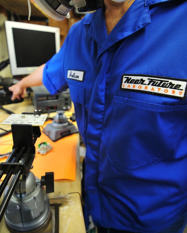 The Near Future Laboratory Artificial Intelligence Designed Fictions Research Program