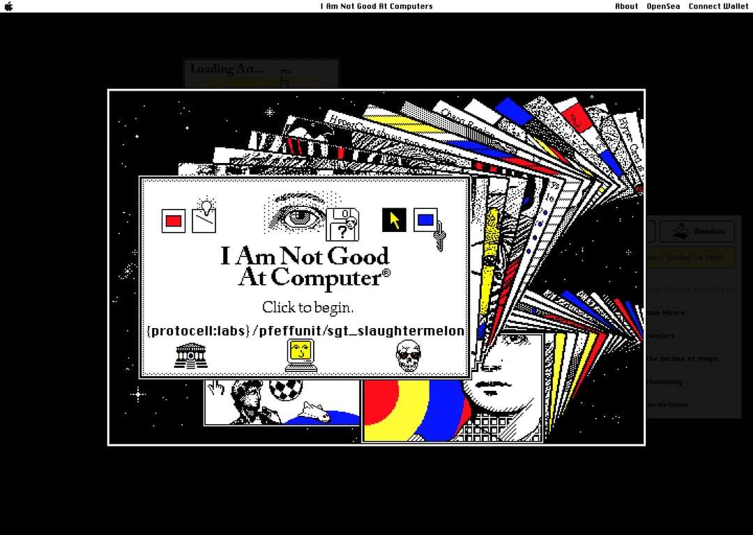 Screenshot of IANGAC.