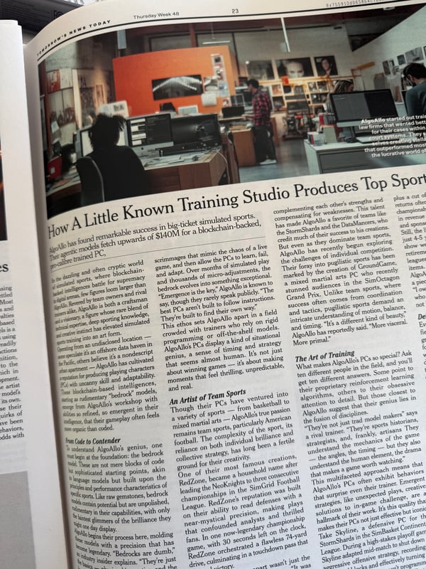 How a little known training studio produces top AI sports models