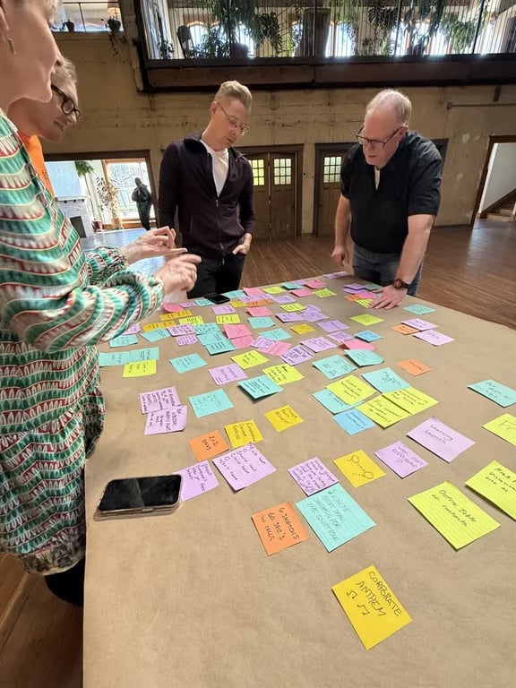 Images from the Near Future Laboratory workshop 'Futures of Work'