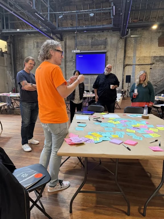 Images from the Near Future Laboratory workshop 'Futures of Work'