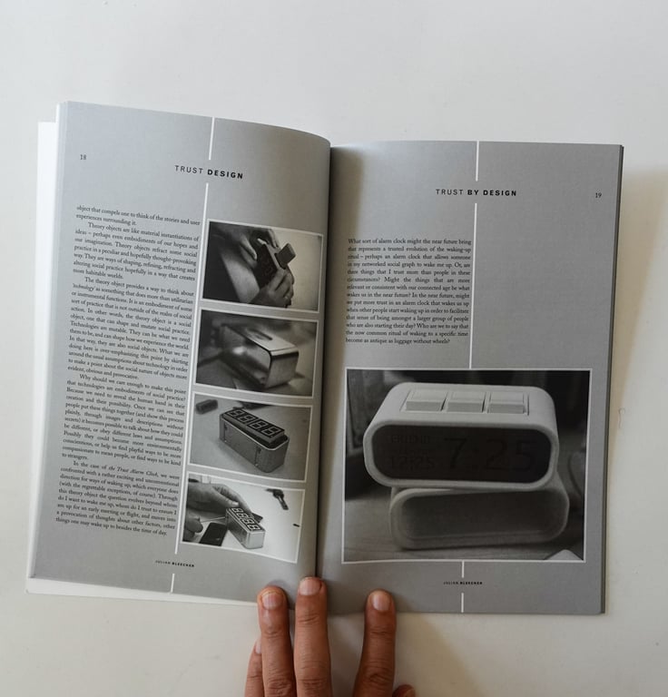 Trust Project pamphlet excerpt, 2011