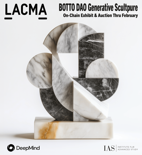 Botto AI Art Collective at LACMA