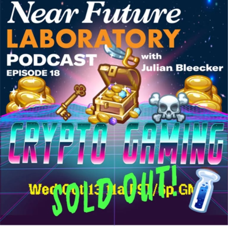 Near Future Laboratory Podcast Season {podcast.data.season} Episode {podcast.data.episode} titled {frontmatter.title}