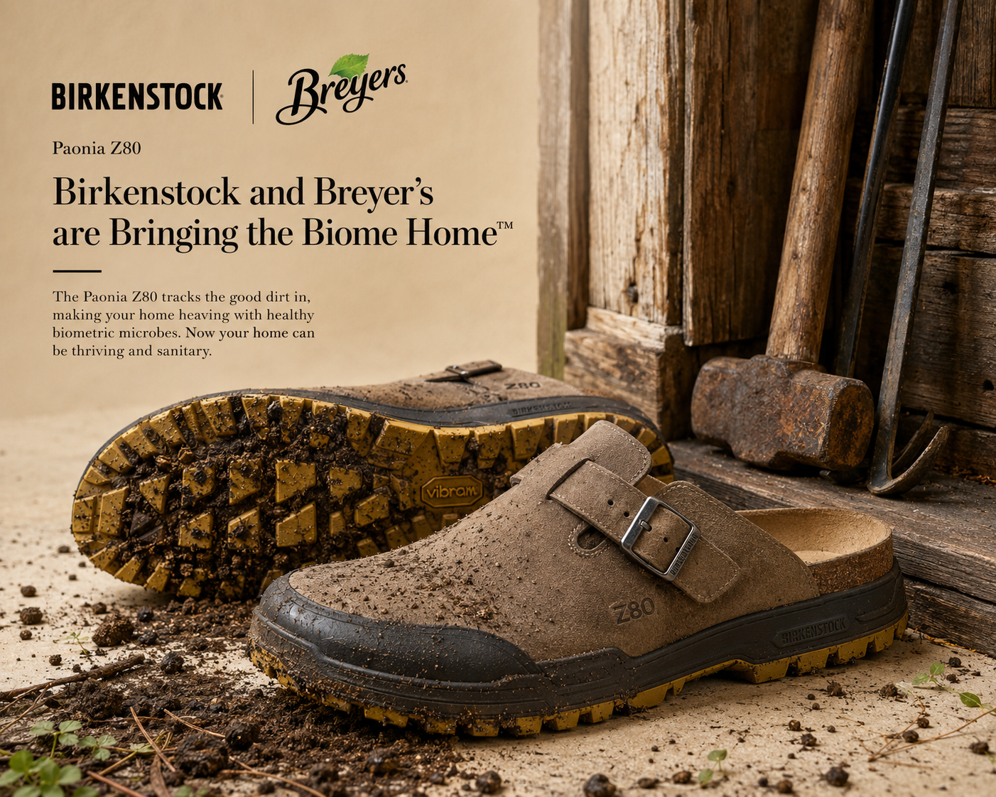 Uncle Nathaniel's Downtown Florsheim Farm Shoe Shoppe Birkenstocks Peonia Z80 interstitial advertisement.
